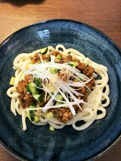 ジャージャー麺風 うどん-レシピのメイン写真