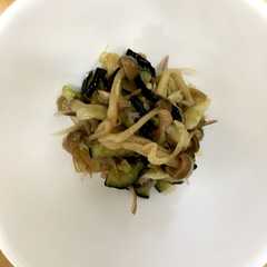 ナスとシメジの麺つゆ和え(デロナス)-レシピのメイン写真