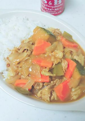 ルウから作るカレー-レシピのメイン写真