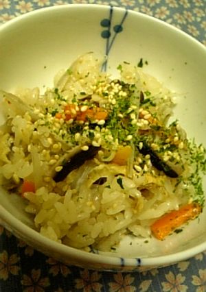 ごぼうご飯-レシピのメイン写真