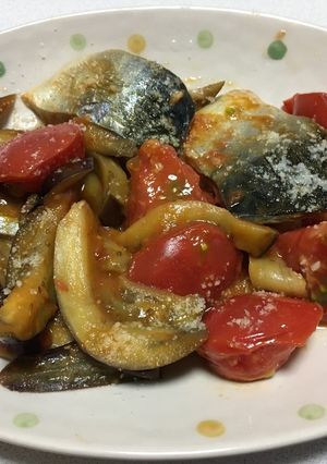 サバと夏野菜のイタリアンソテー-レシピのメイン写真