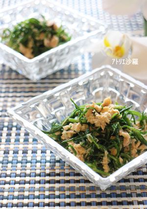簡単５分♫おかひじきツナマヨ和え-レシピのメイン写真