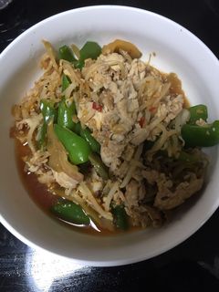 豚バラとザーサイ炒め-レシピのメイン写真