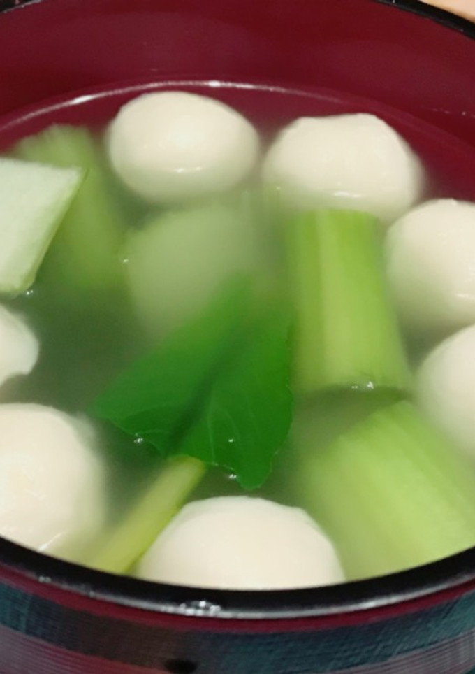 台湾風 魚丸湯スープ-レシピのメイン写真