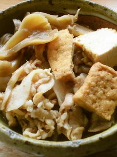 豚肉と厚揚げのピリ辛みそ煮!-レシピのメイン写真
