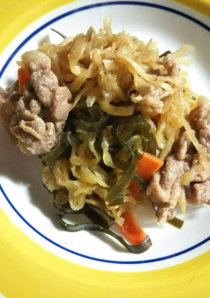 豚こまと切り干し大根の煮物-レシピのメイン写真