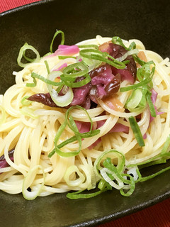 超簡単★和風梅しそパスタ-レシピのメイン写真