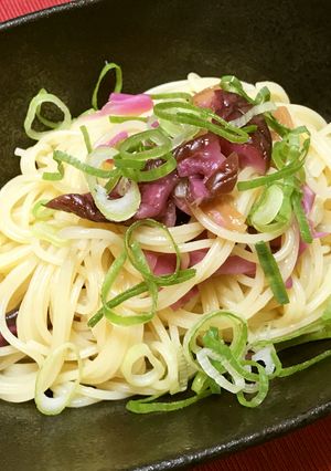 超簡単★和風梅しそパスタ-レシピのメイン写真
