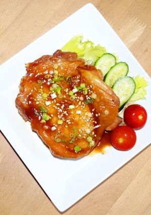 焼かない 鶏の照り焼き /丼-レシピのメイン写真