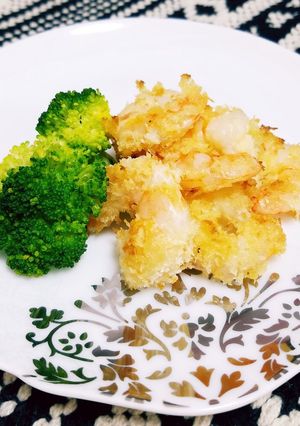 揚げないヘルシープリプリ食感エビフライ♪-レシピのメイン写真