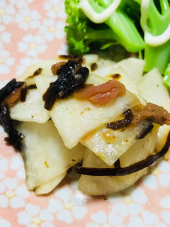 大根の梅昆布茶和え★-レシピのメイン写真