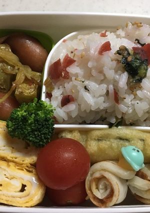 高校生お弁当(2018.6.6)-レシピのメイン写真