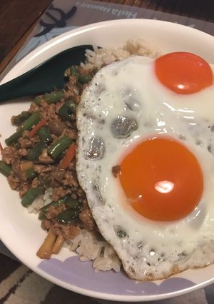 味噌豚ガパオチック-レシピのメイン写真