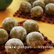 サラダ油で抹茶ミルク♡スノーボール