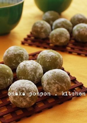 サラダ油で抹茶ミルク♡スノーボール-レシピのメイン写真