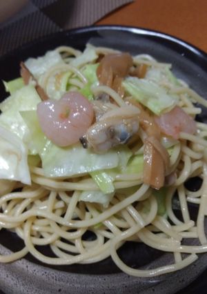 ３ステップ！焼かない！？海鮮やきそば-レシピのメイン写真