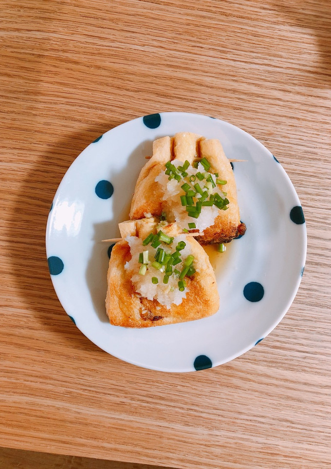 さっぱり♡納豆と卵の巾着焼き-レシピのメイン写真
