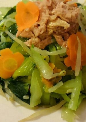 貴女風味で菜の❔ポン酢和え❤ゆりさん風-レシピのメイン写真