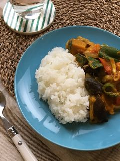 夏野菜たっぷり!ヨーグルトカレー-レシピのメイン写真