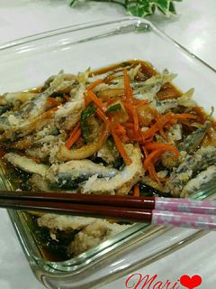 小鯖を釣って南蛮漬けに♪-レシピのメイン写真