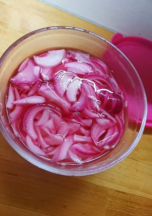 ＊紫玉ねぎの甘酢漬け-レシピのメイン写真