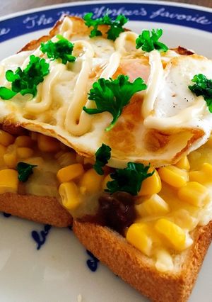 贅沢リッチなカレートースト♡-レシピのメイン写真