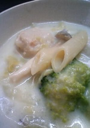 朝ごはんスープ☆ペンネのスープパスタ-レシピのメイン写真