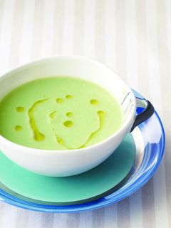スナップえんどう冷製スープ-レシピのメイン写真