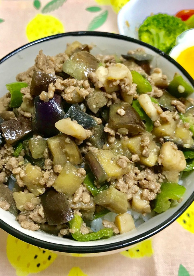 超簡単☆和風麻婆丼風-レシピのメイン写真