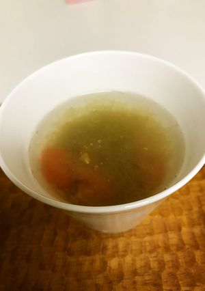 簡単旨味スープ（梅）-レシピのメイン写真