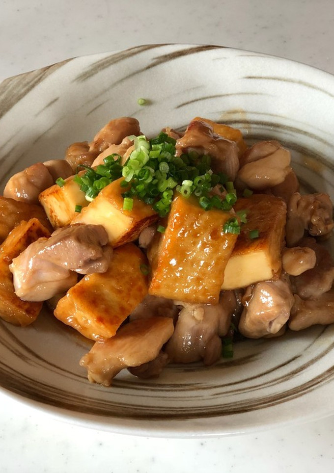 厚揚げ鶏肉の照り焼き-レシピのメイン写真