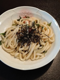 大葉と梅のさっぱりうどん-レシピのメイン写真