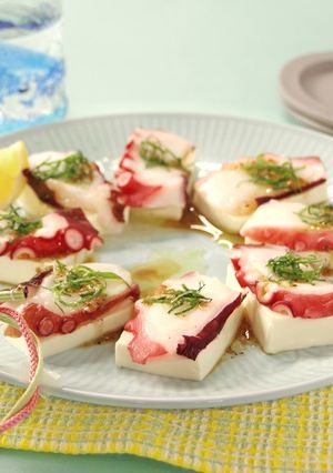 タコと豆腐のカルパッチョ-レシピのメイン写真