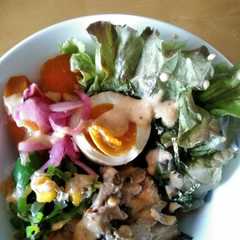 รูปของ お野菜たっぷり煮豚丼