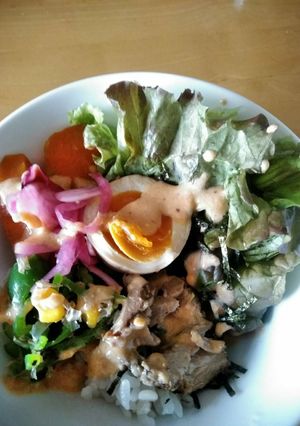 お野菜たっぷり煮豚丼-レシピのメイン写真