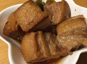 豚角煮 電気圧力鍋 で簡単 汁はご飯に♪-レシピのメイン写真