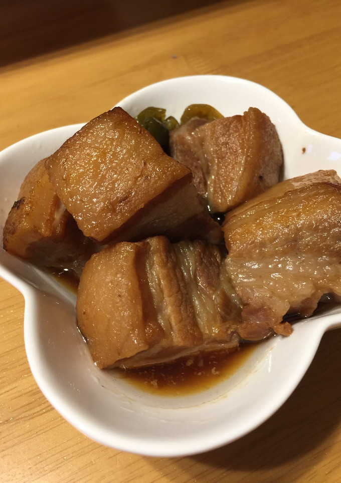 豚角煮 電気圧力鍋 で簡単 汁はご飯に♪-レシピのメイン写真
