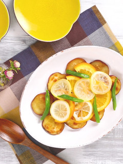 レモンとオレンジ香る♪さつまいもの甘煮-レシピのメイン写真
