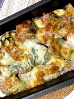 ナスとトマト、アボカドのバジルチーズ焼き-レシピのメイン写真