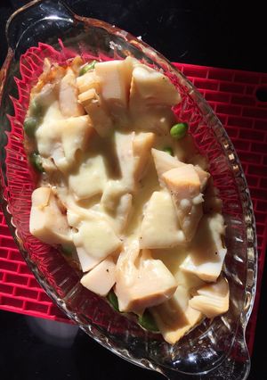 たけののと枝豆のチーズ焼き-レシピのメイン写真