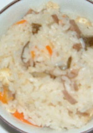 和風炊き込みご飯-レシピのメイン写真