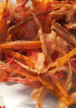 紅生姜とあまり野菜のかき揚げ-レシピのメイン写真