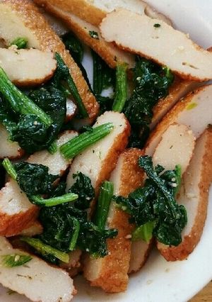 ほうれん草とさつま揚げのナムル-レシピのメイン写真