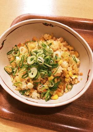 時短。鮭とコーンのバター醤油チャーハン-レシピのメイン写真