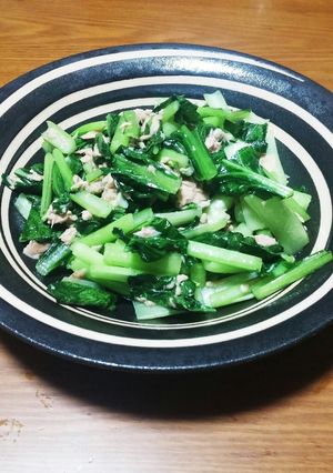 超簡単!小松菜シーチキン-レシピのメイン写真
