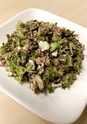 鹿肉（もも肉）と豆腐のご褒美ごはん☆-レシピのメイン写真