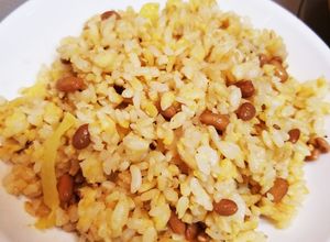 冷ご飯救済！たくあん納豆チャーハン-レシピのメイン写真