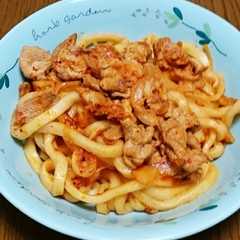 รูปของ ☆簡単！豚キムチうどん☆