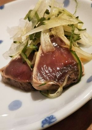おうちでカツオのたたき&お刺身カツオ-レシピのメイン写真