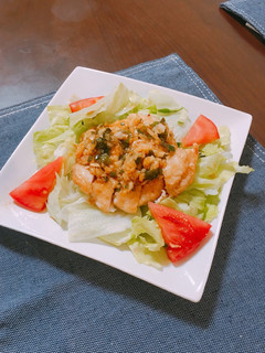 鶏胸肉の油淋鶏-レシピのメイン写真